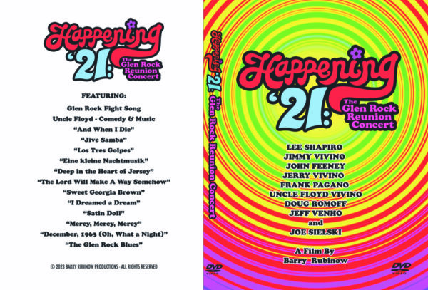 Happening '21: The Glen Rock Reunion Concert DVD cover