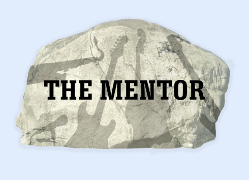 Button for the Mentor section of the Banded Together About page